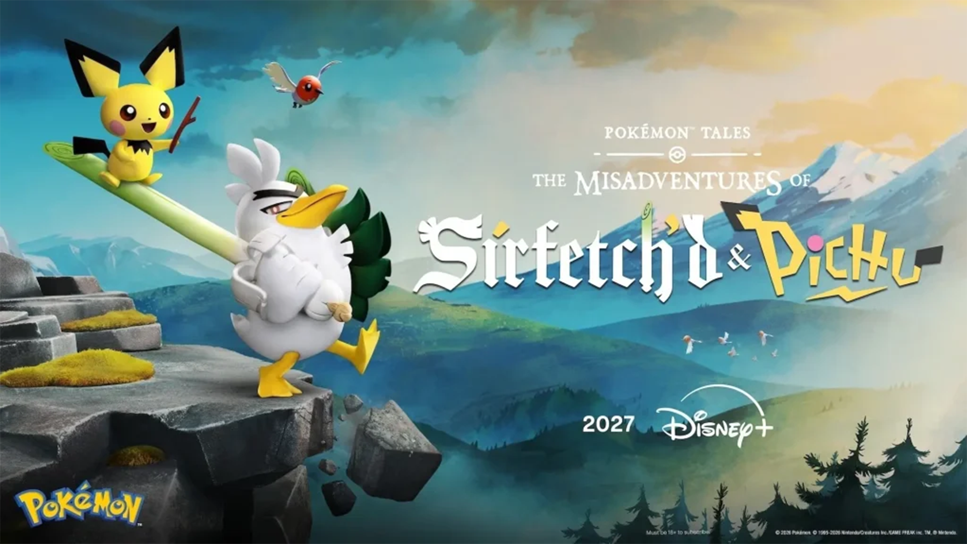 Pokémon is Coming to Disney+ with a Brand New Stop motion Series from the Makers of Wallace and Gromit