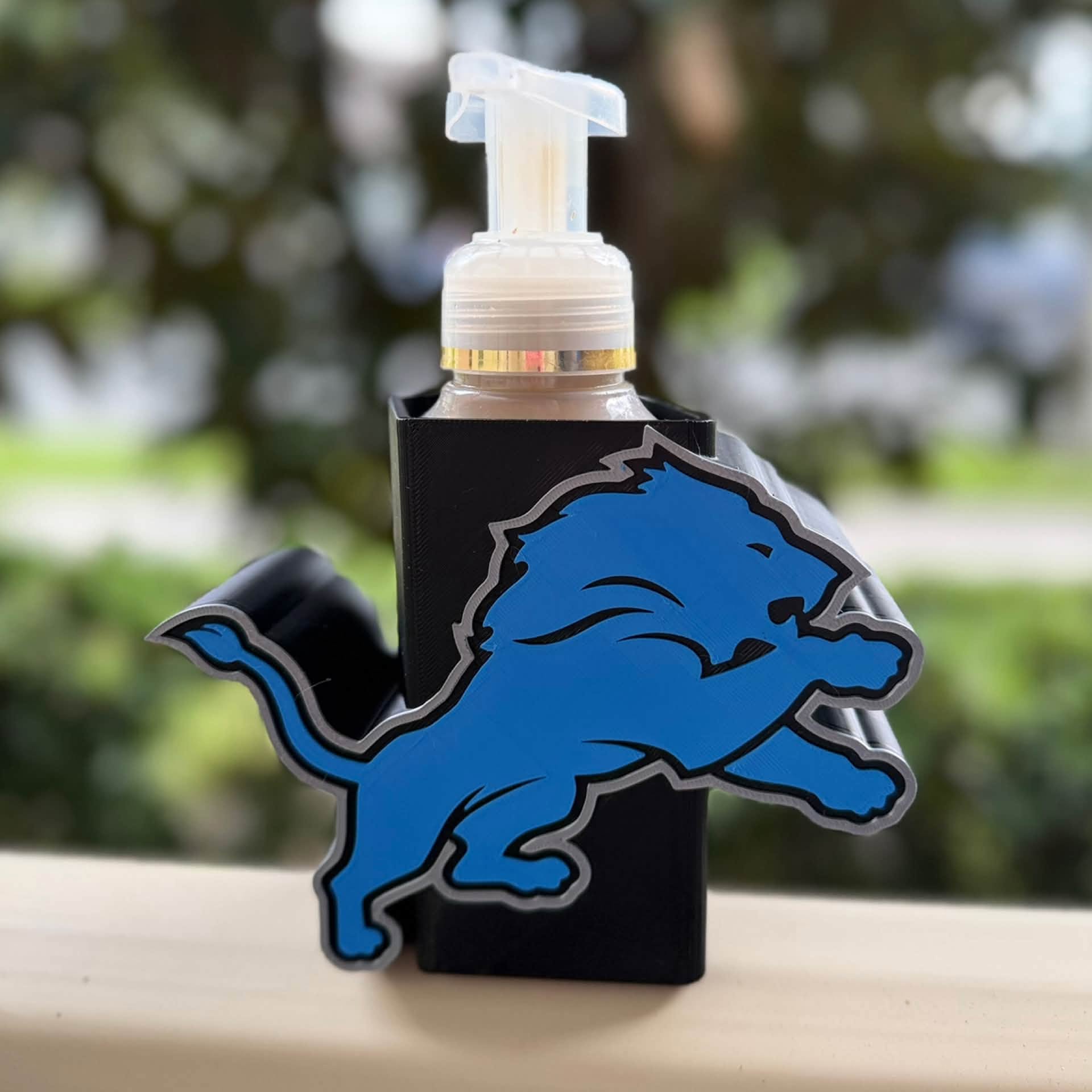 Detroit Lions Soap Holder