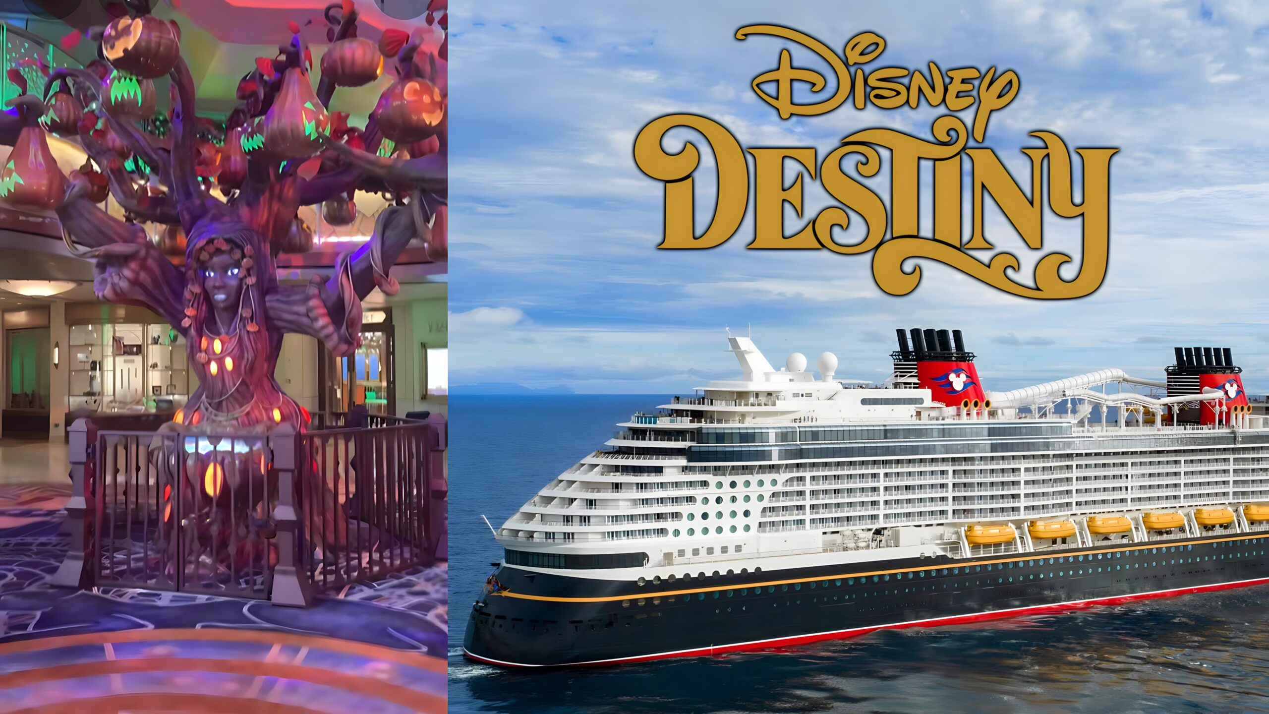 Behind the Magic How Disney Brought a Pumpkin Tree to Life on the Disney Destiny