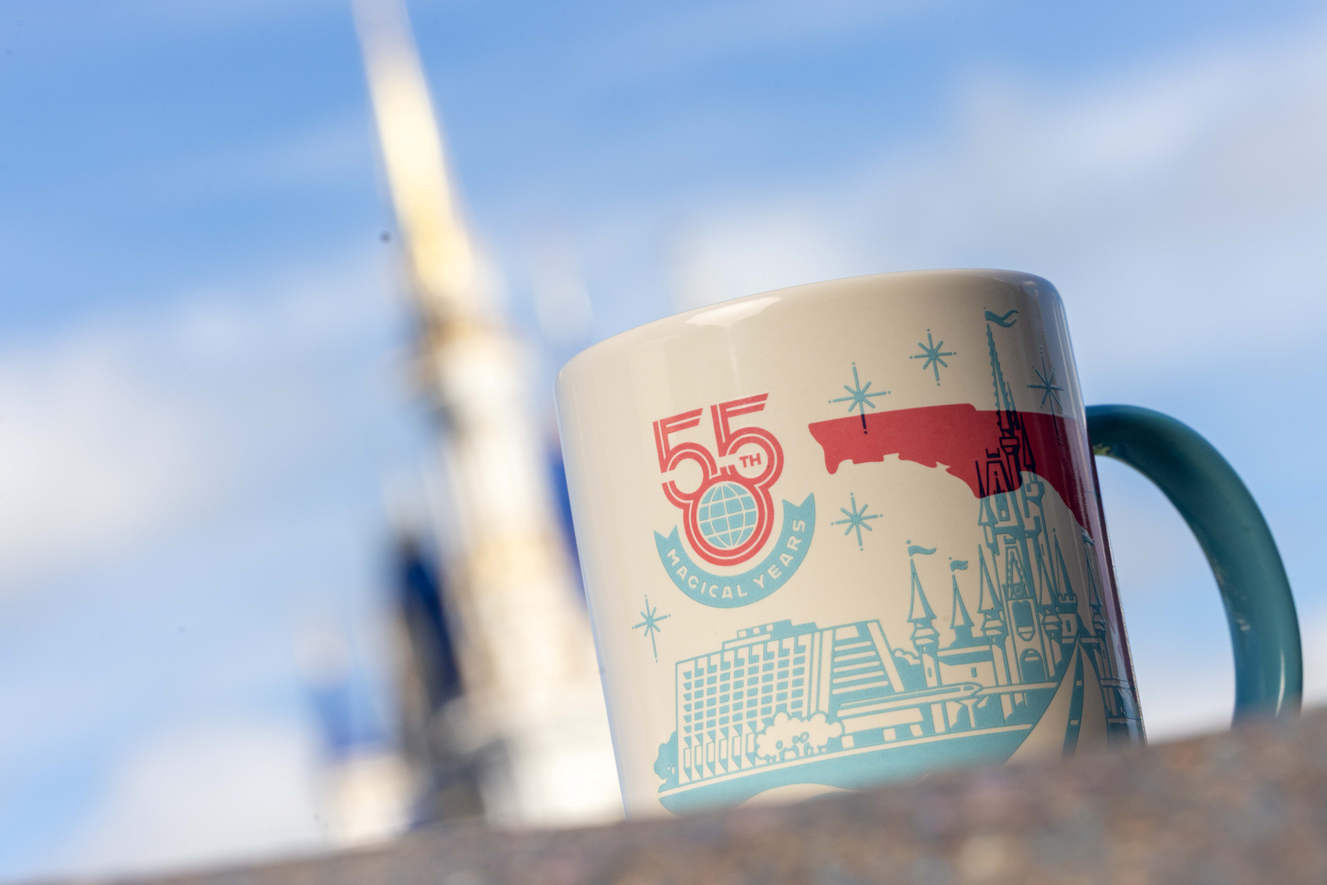 DisneyWorld55thMug | The Main Street Mouse Disney world 55th mug