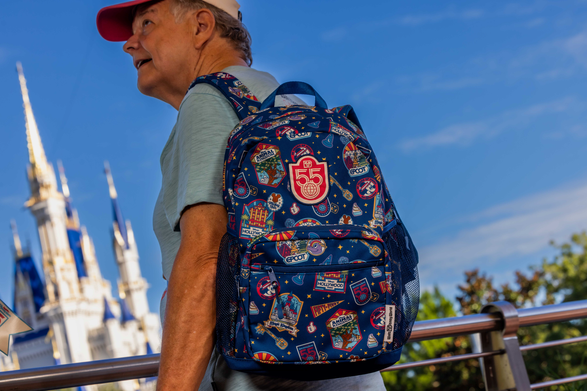 DisneyWorldBackpack55th | The Main Street Mouse Disney world backpack 55th
