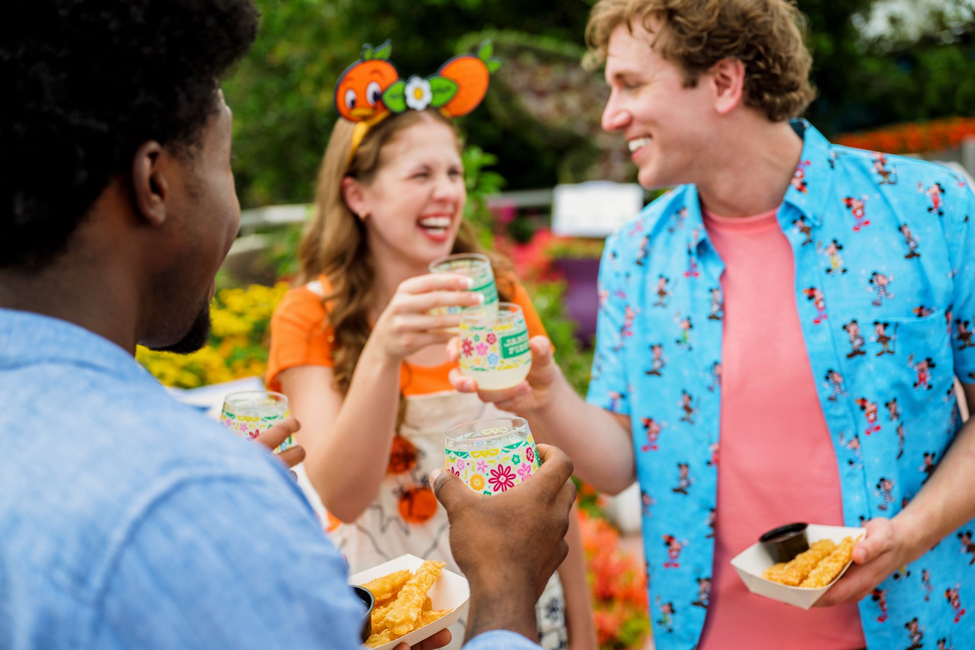 Food and drinks at epcot flower and garden festival