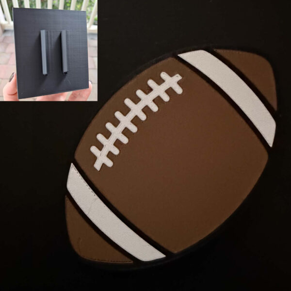 Football Faceplate and Base