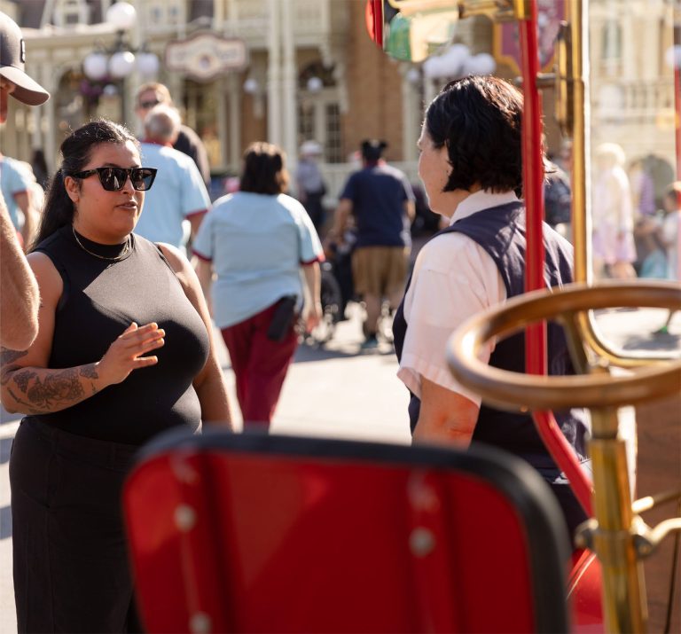 Garcia Helps Capture Sounds at Magic Kingdom