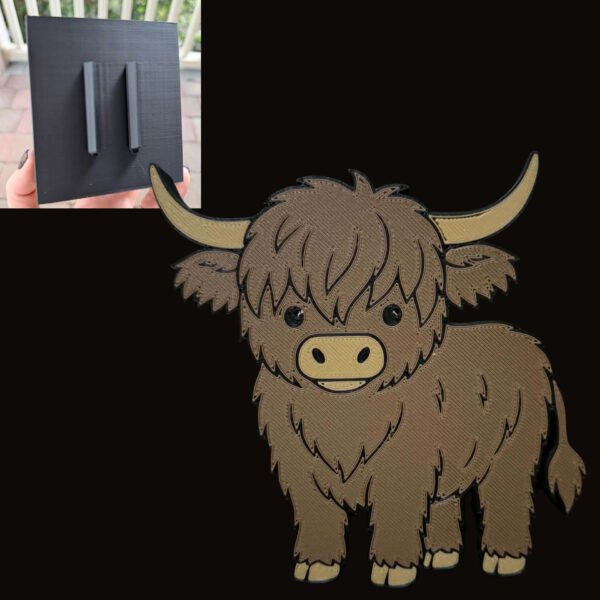 Highland Cows Faceplate and Base