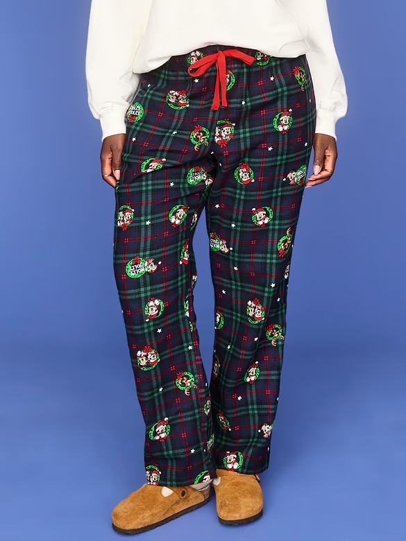 Old Navy x Disney Flannel Pajama Pants for Women | The Main Street Mouse Old Navy X Disney Flannel Pajama Pants for Women