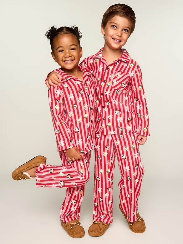 Old Navy x Disney Unisex Pajama Set for Toddler Baby | The Main Street Mouse Old Navy X Disney Unisex Pajama Set for Toddler Baby