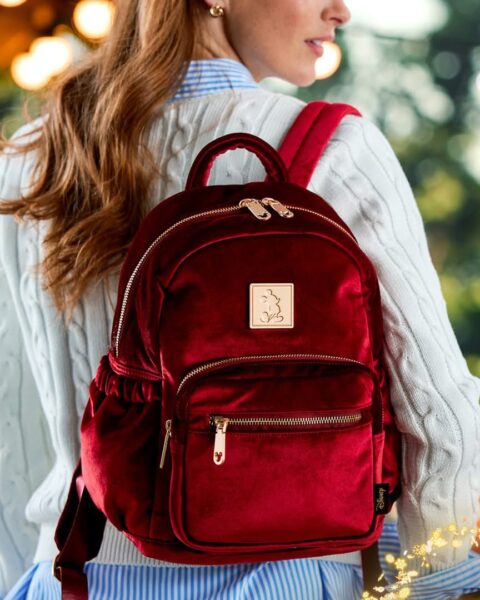 Disney Christmas backpack | The Main Street Mouse Disney Christmas Backpack