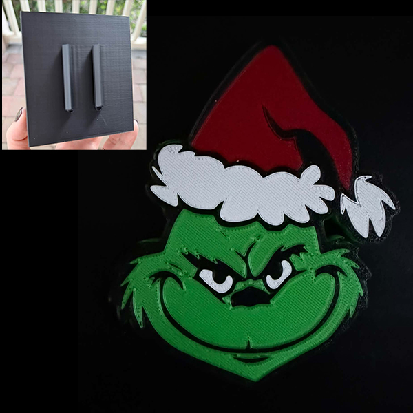Interchangable Grinch Base and Plate