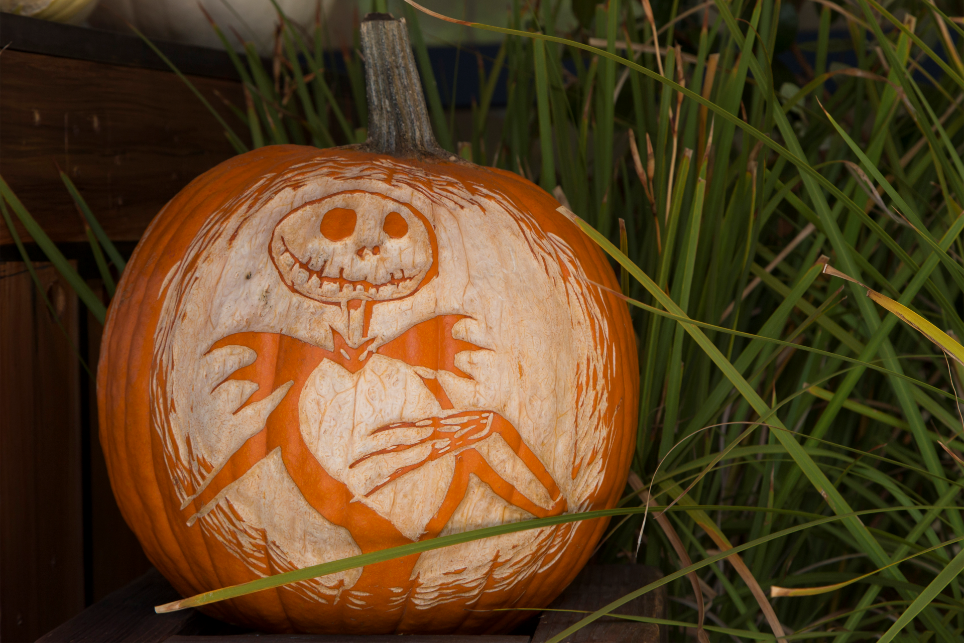 JackSkellingtonPumpkinStencil | The Main Street Mouse Jack skellington pumpkin stencil