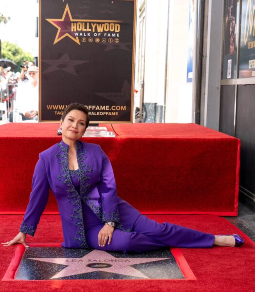 Lea Salonga Hollywood Walk of Fame 1
