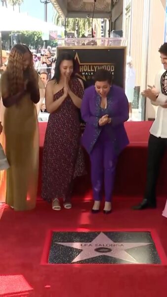 Lea Salonga Hollywood Walk of Fame 3