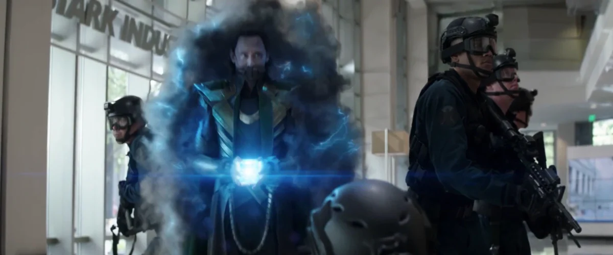 Loki Uses the Tesseract Avengers