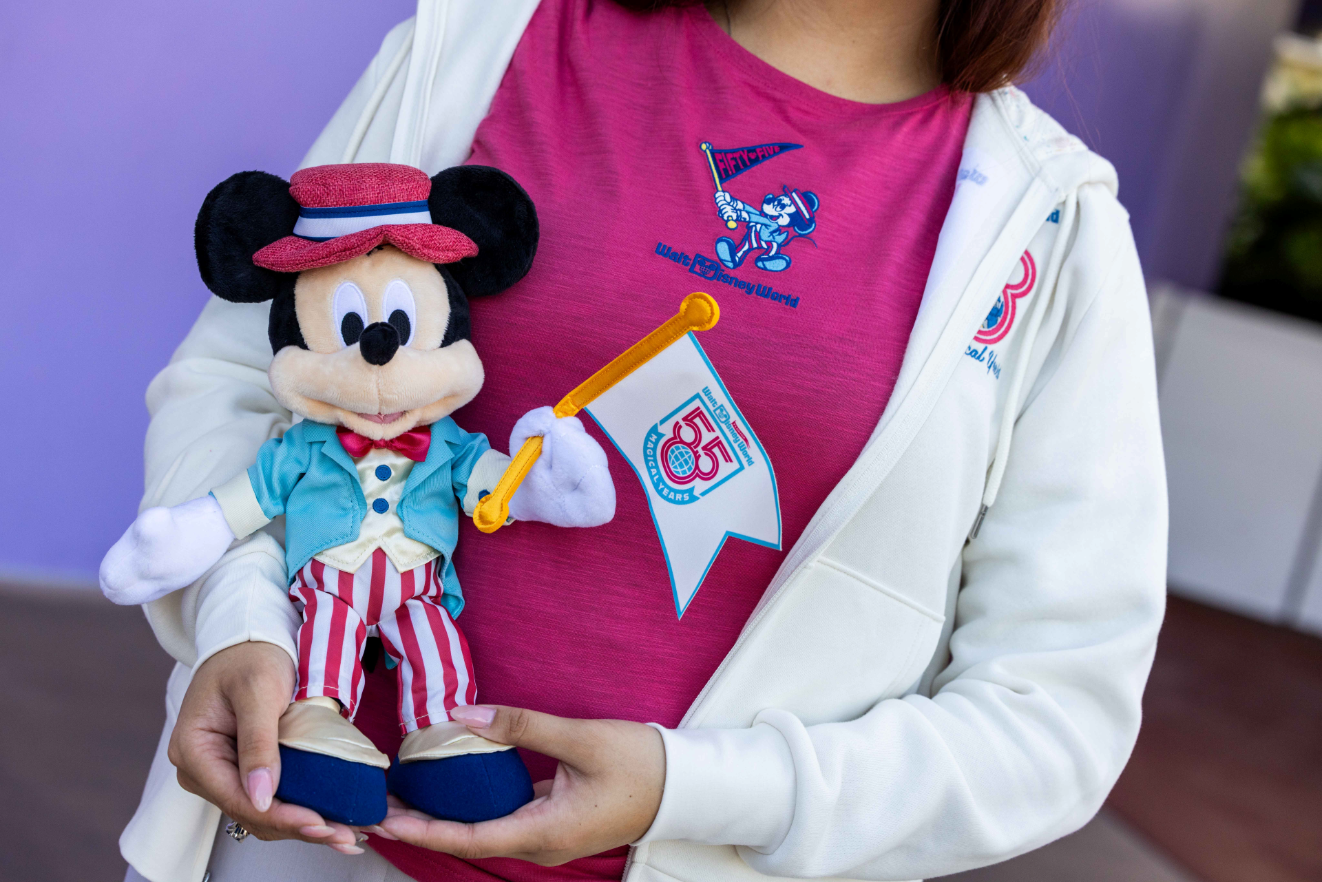 MickeyMouseDisneyWorld55thPlush | The Main Street Mouse Mickey mouse disney world 55th plush