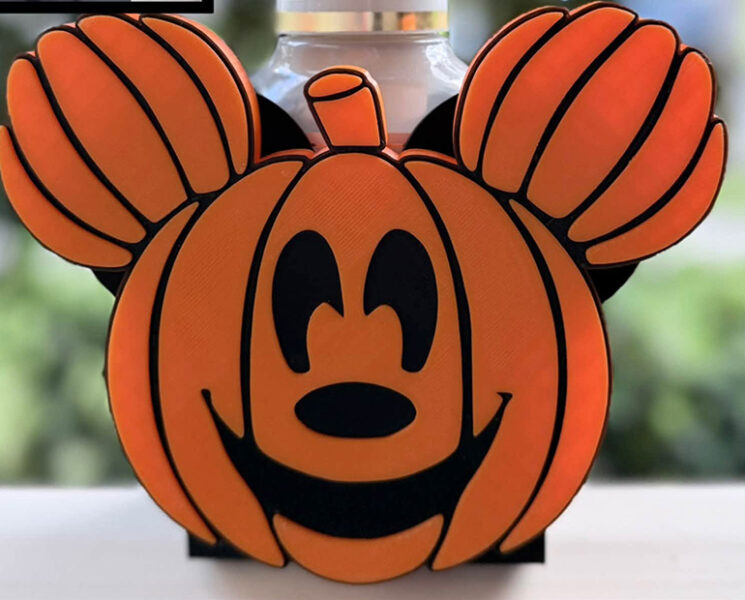Mickey Pumpkin Faceplate