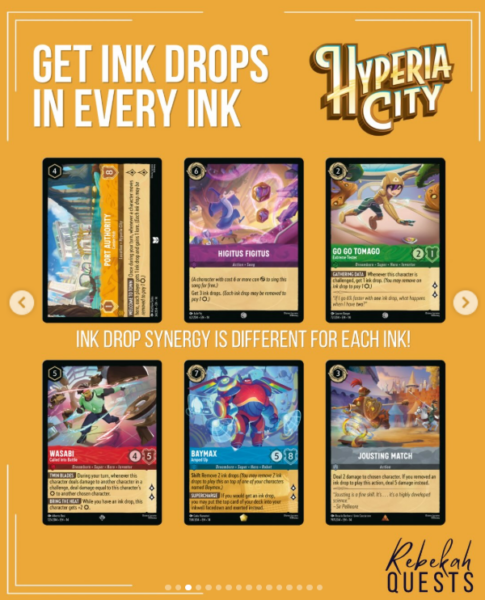 Disney Lorcana Ink Drop | The Main Street Mouse Disney Lorcana Ink Drop