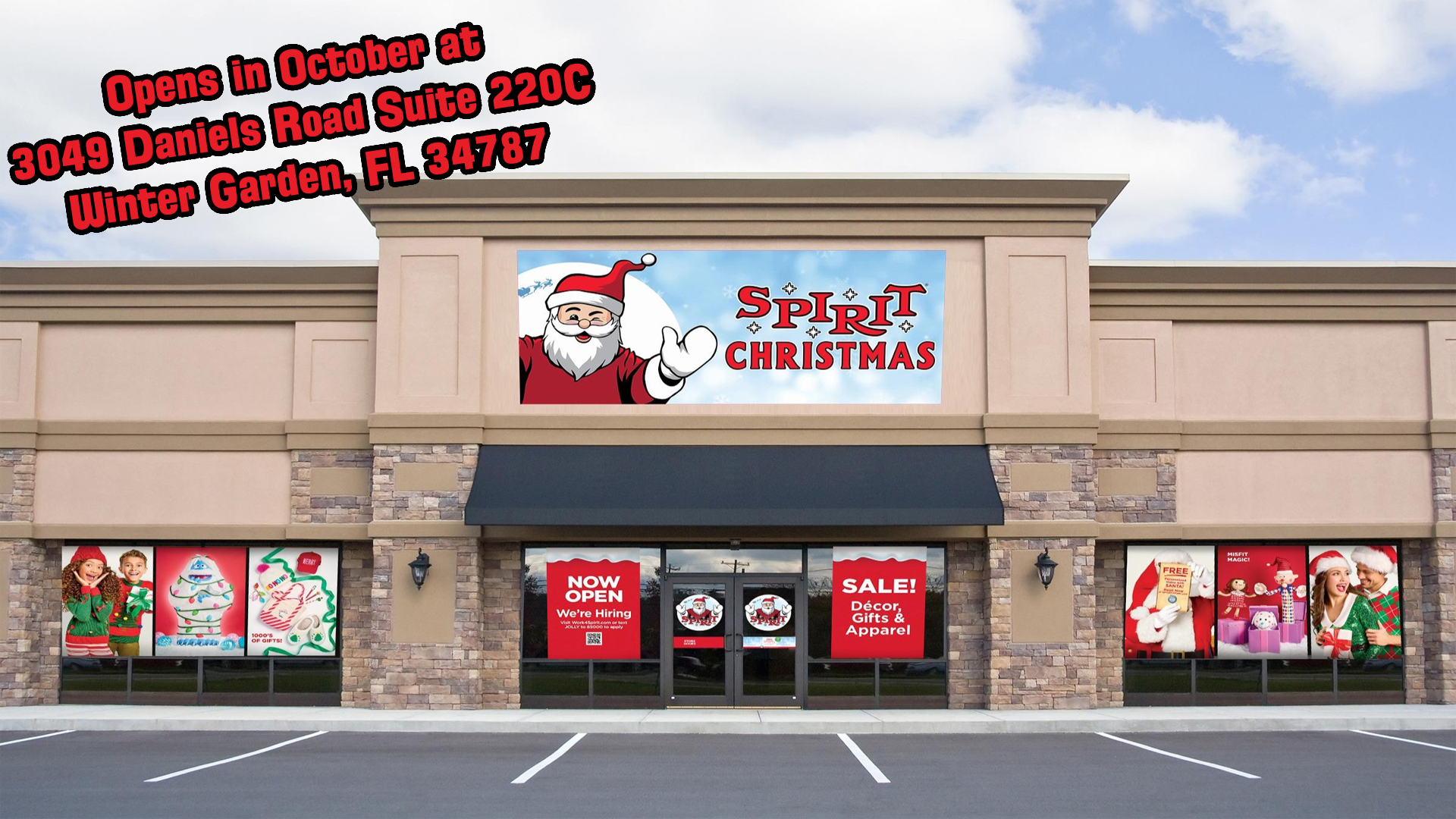 Spirit Christmas Florida 2026 Location Near Walt Disney World Opening in October