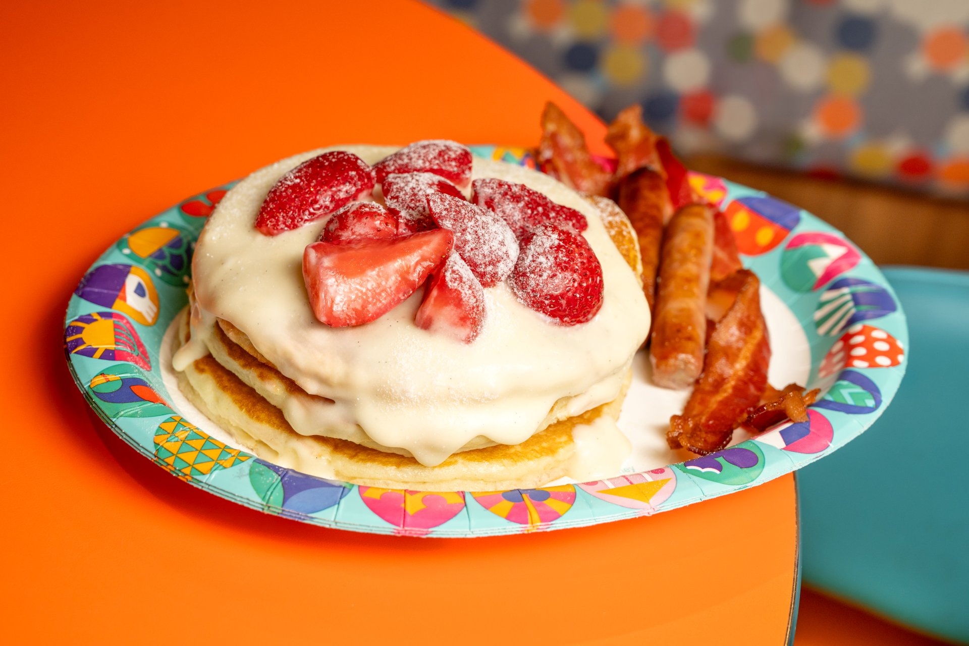 StrawberryPancakes | The Main Street Mouse Strawberry pancakes