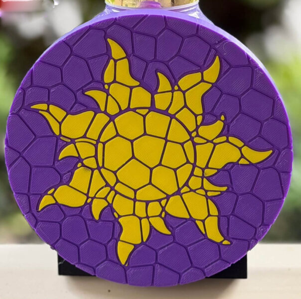 Tangled Sun Mosaic Faceplate | The Main Street Mouse Tangled Sun Mosaic Faceplate