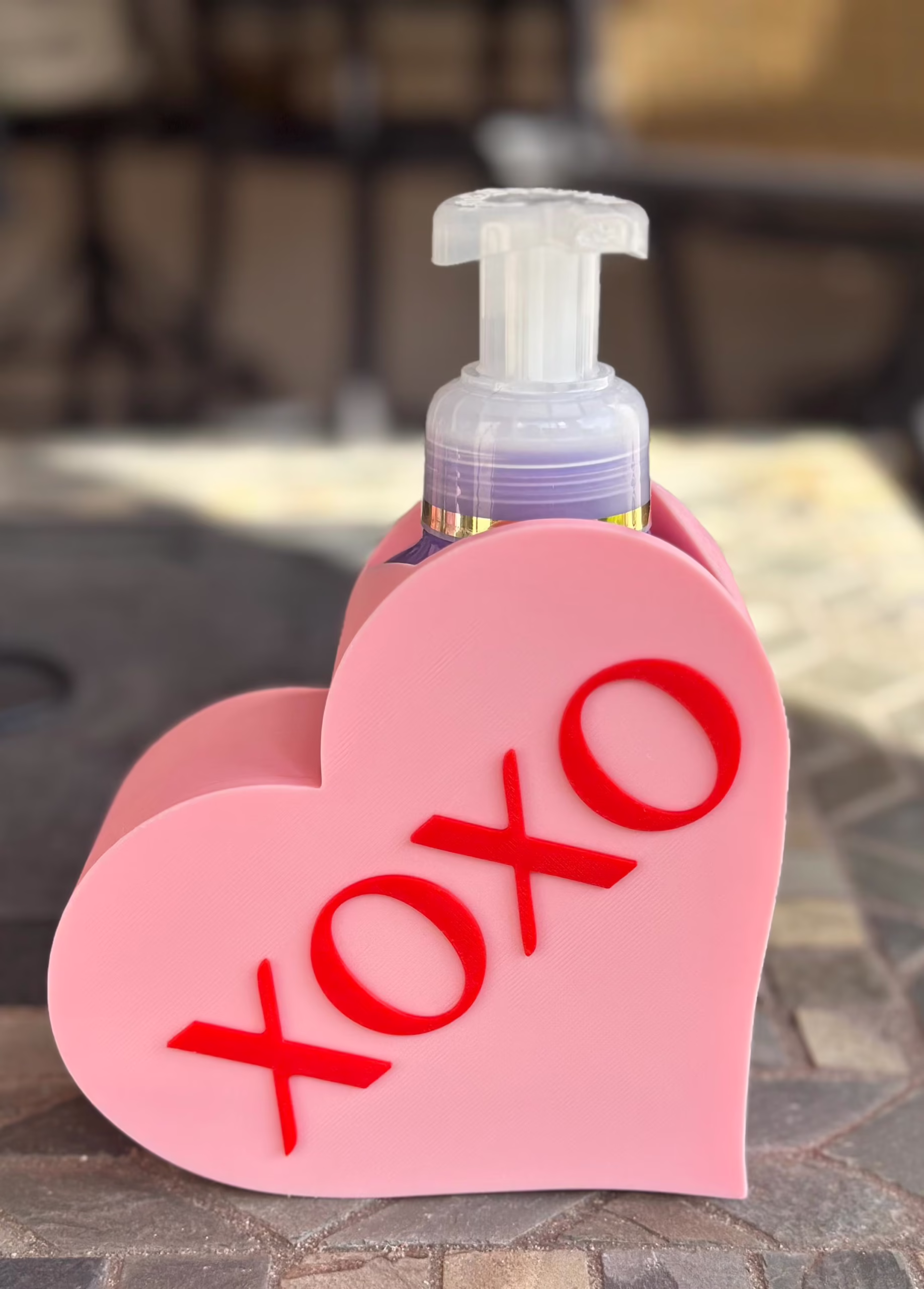 XOXO Heart Soap Holder | The Main Street Mouse Xoxo Heart Soap Holder