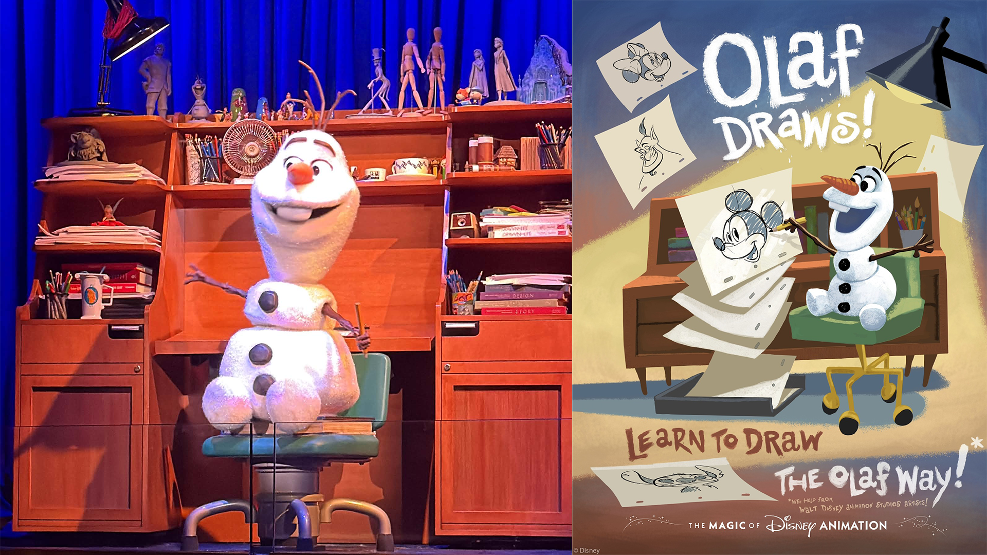 Olaf Draws Virtual Queue Here is What Disney World Guests Need to Know