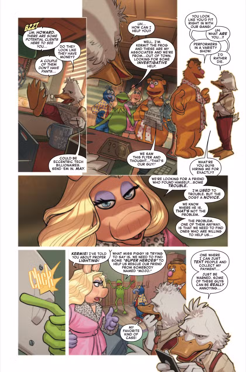 The Muppets Take the Marvel Universe 1 Preview 3 | The Main Street Mouse the Muppets Take the Marvel Universe 1 Preview 3