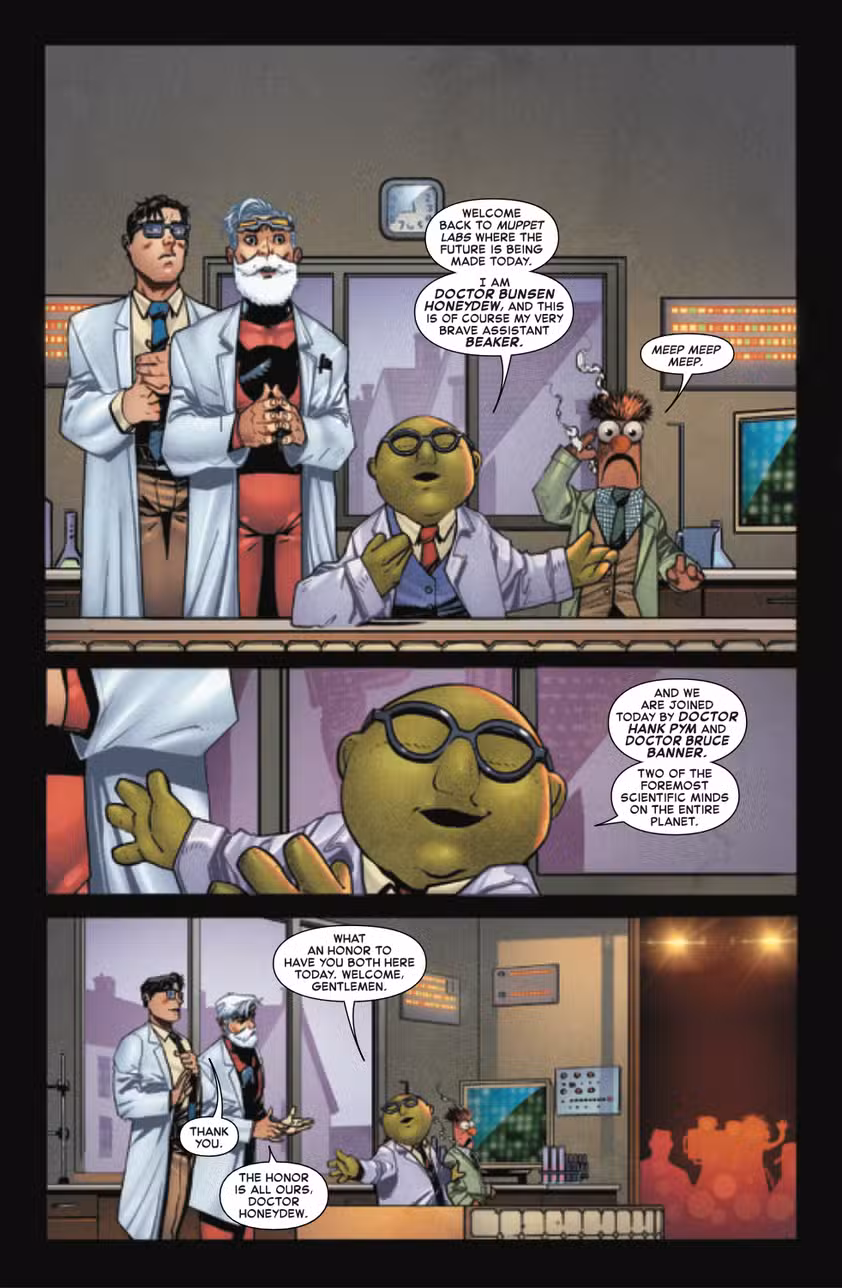 The Muppets Take the Marvel Universe 1 Preview 4 | The Main Street Mouse the Muppets Take the Marvel Universe 1 Preview 4