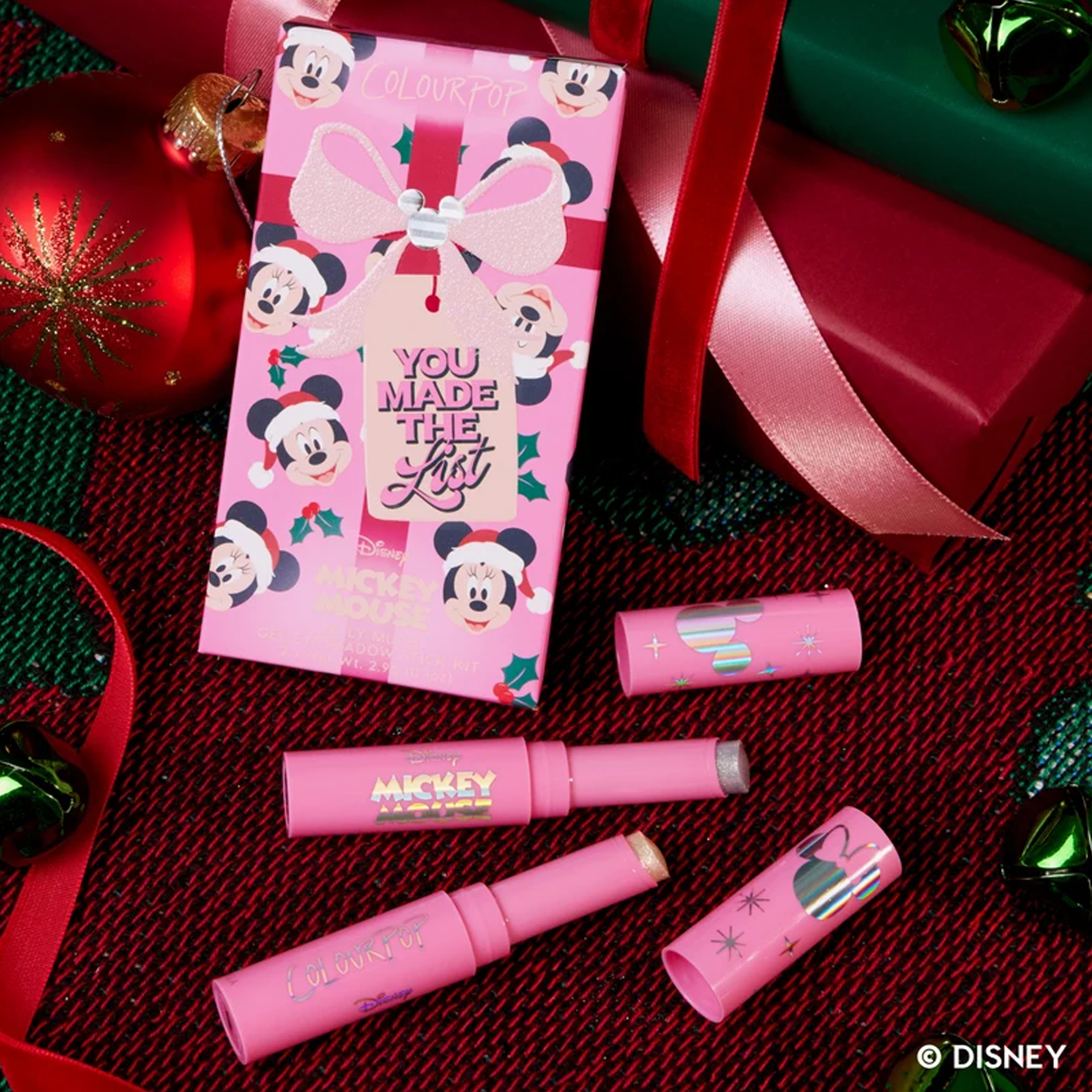 2026DCPTikTokSuperBrandDay3 | The Main Street Mouse Colourpop Mickey Mouse Christmas Cosmetics Collection