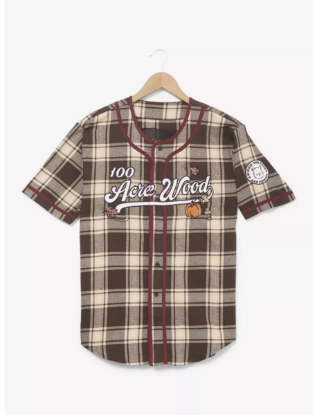 Boxlunch | Disney Winnie the Pooh Hundred Acre Wood Plaid Jersey