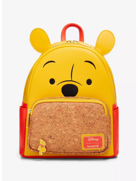 Loungefly | Disney Winnie the Pooh Pin Display Pooh Bear Mini Backpack with Pin Boxlunch Exclusive3