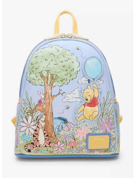Loungefly | Disney Winnie the Pooh and Friends Watercolor Mini Backpack Boxlunch Exclusive
