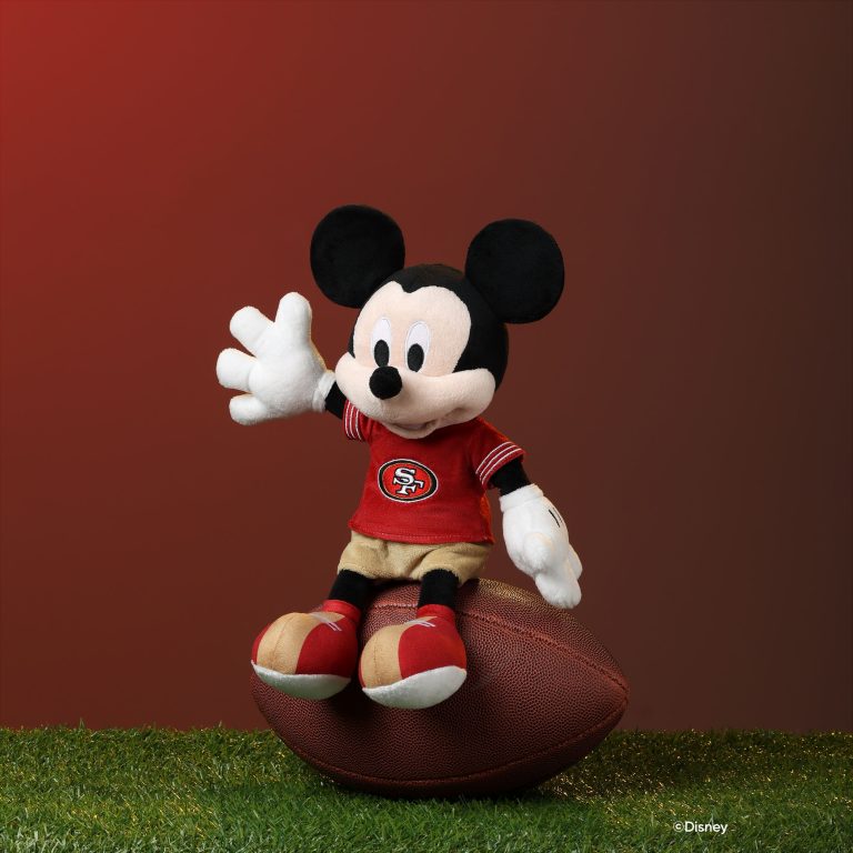 FOCO Minnie Mouse NFL team plush San Francisco 49ers | The Main Street Mouse Foco Mickey Mouse Nfl Team Plush San Francisco 49ers