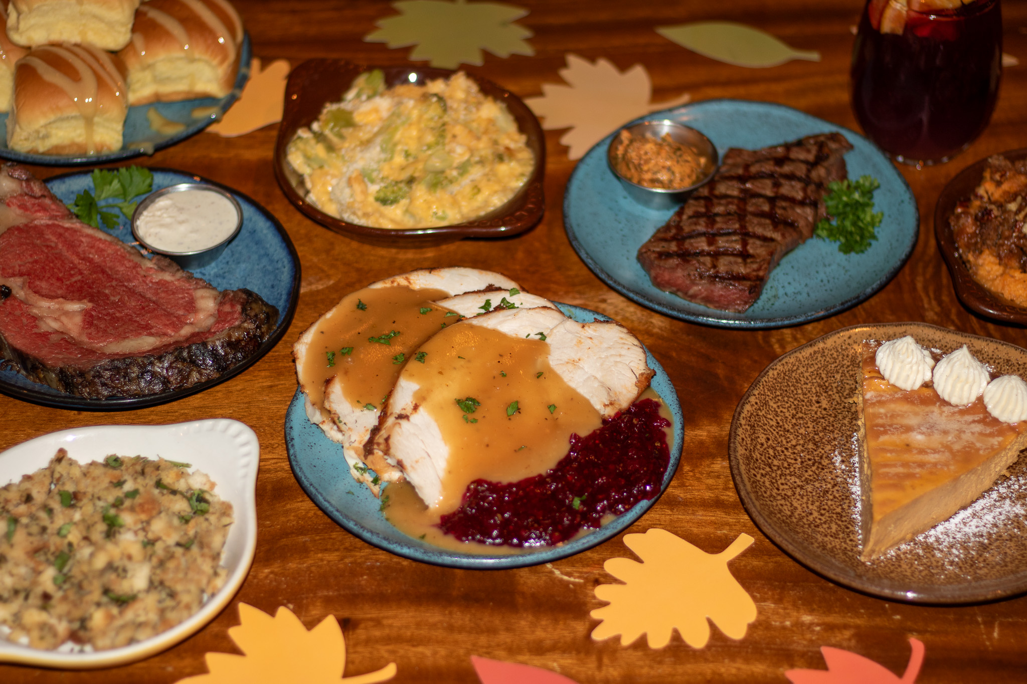 Cafe Tu Tu Tango Thanksgiving Brunch with Carved Turkey and Holiday Sides in Orlando