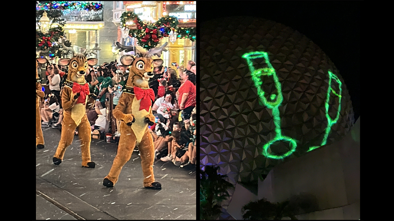 Disney Christmas Day Parade and New Years Eve Fireworks at Walt Disney World 2026