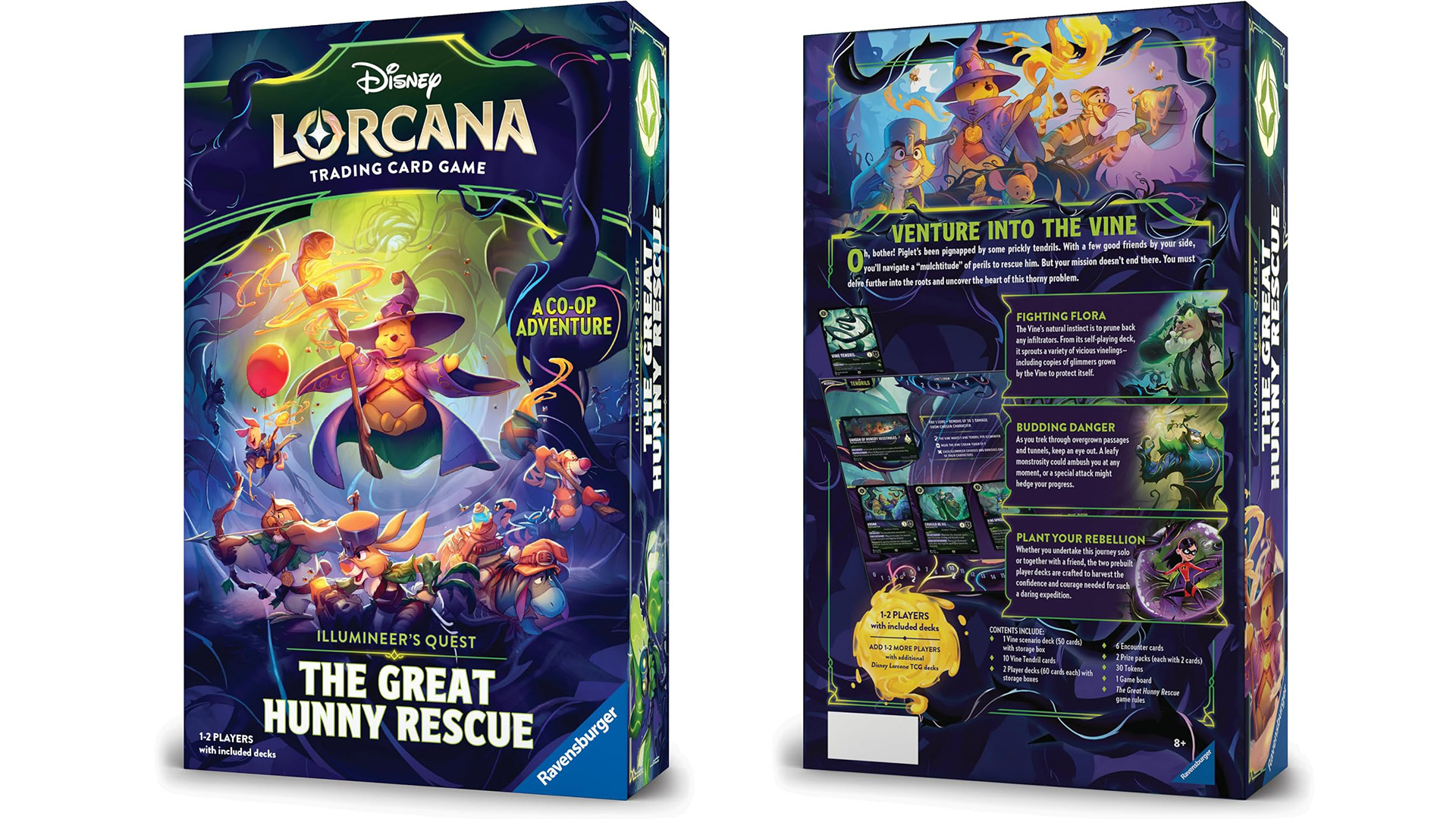 Disney Lorcana TCG Illumineers Quest The Great Hunny Rescue Box | The Main Street Mouse Disney Lorcana Tcg Illumineer's Quest - The Great Hunny Rescue Box