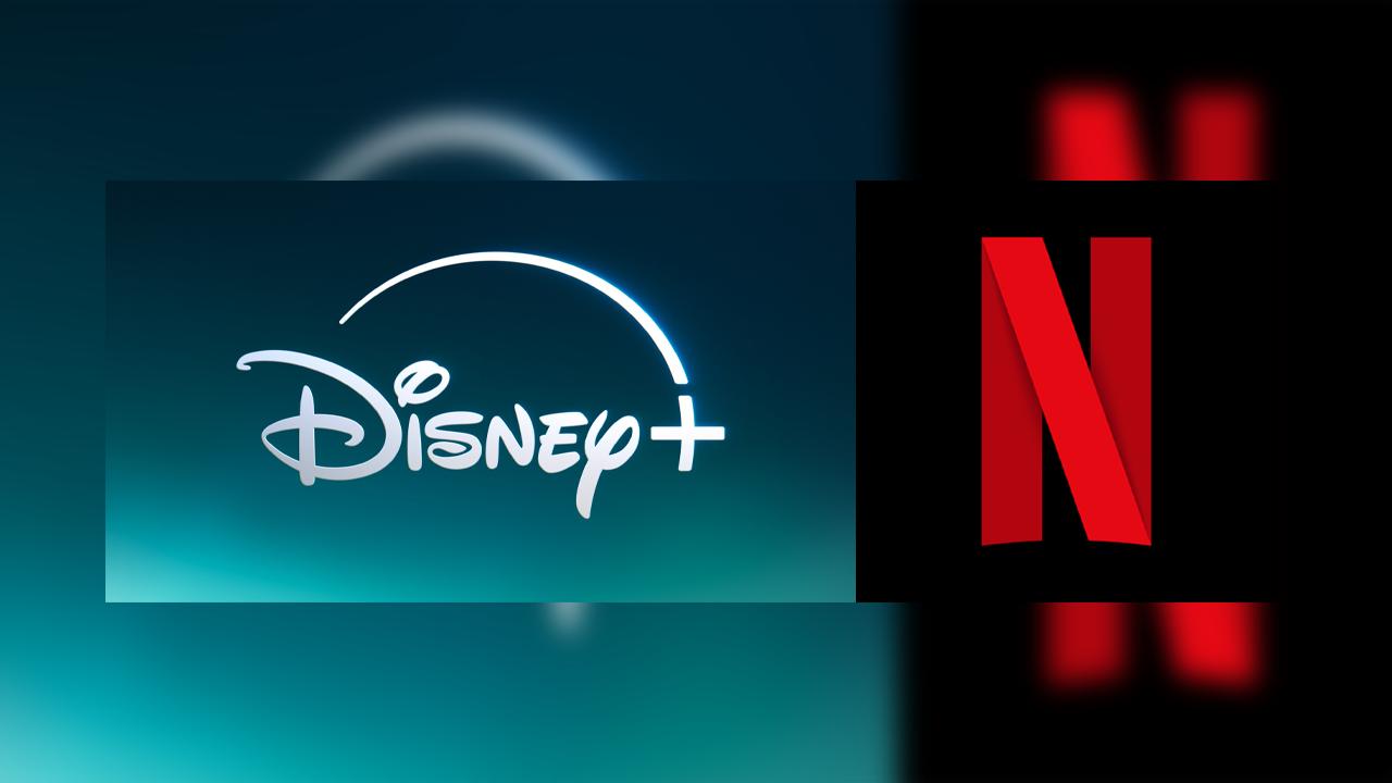Disney Plus and Netflix Logos