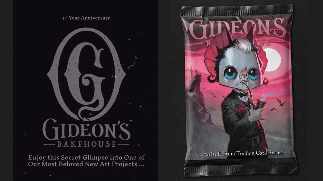 Gideons Bakehouse Reveals Its First Artist Edition Trading Card Series With Up to 70 New Cards | The Main Street Mouse Gideon's Bakehouse Artist Edition Trading Card Series preview celebrating the bakery's 10th anniversary