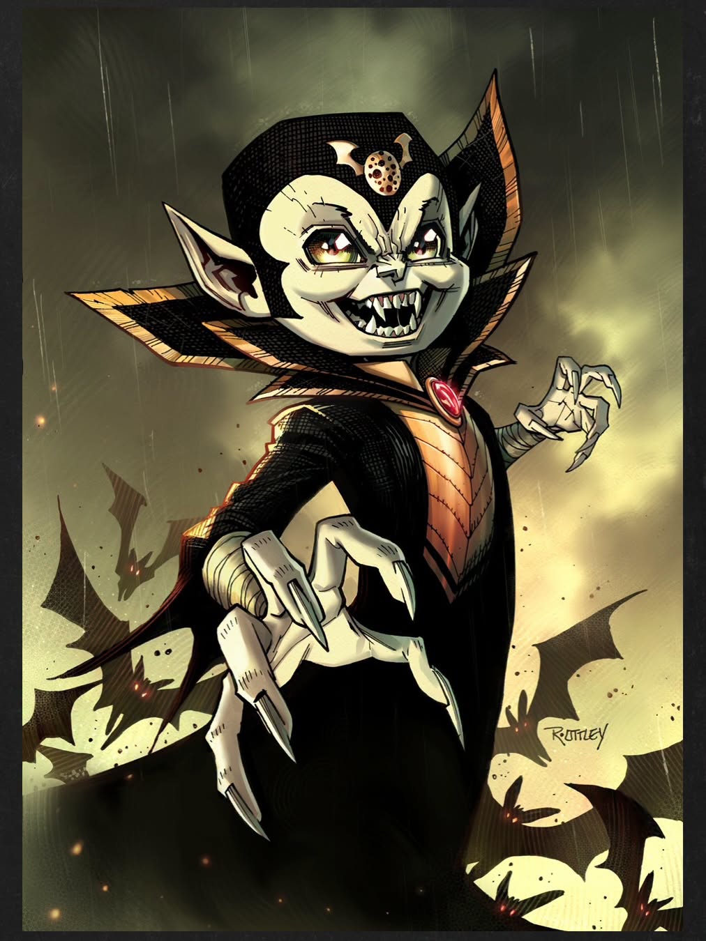 Ryan Ottley Gideons Bakehouse Artist Edition trading card | The Main Street Mouse Ryan Ottley Gideon's Bakehouse Artist Edition trading card