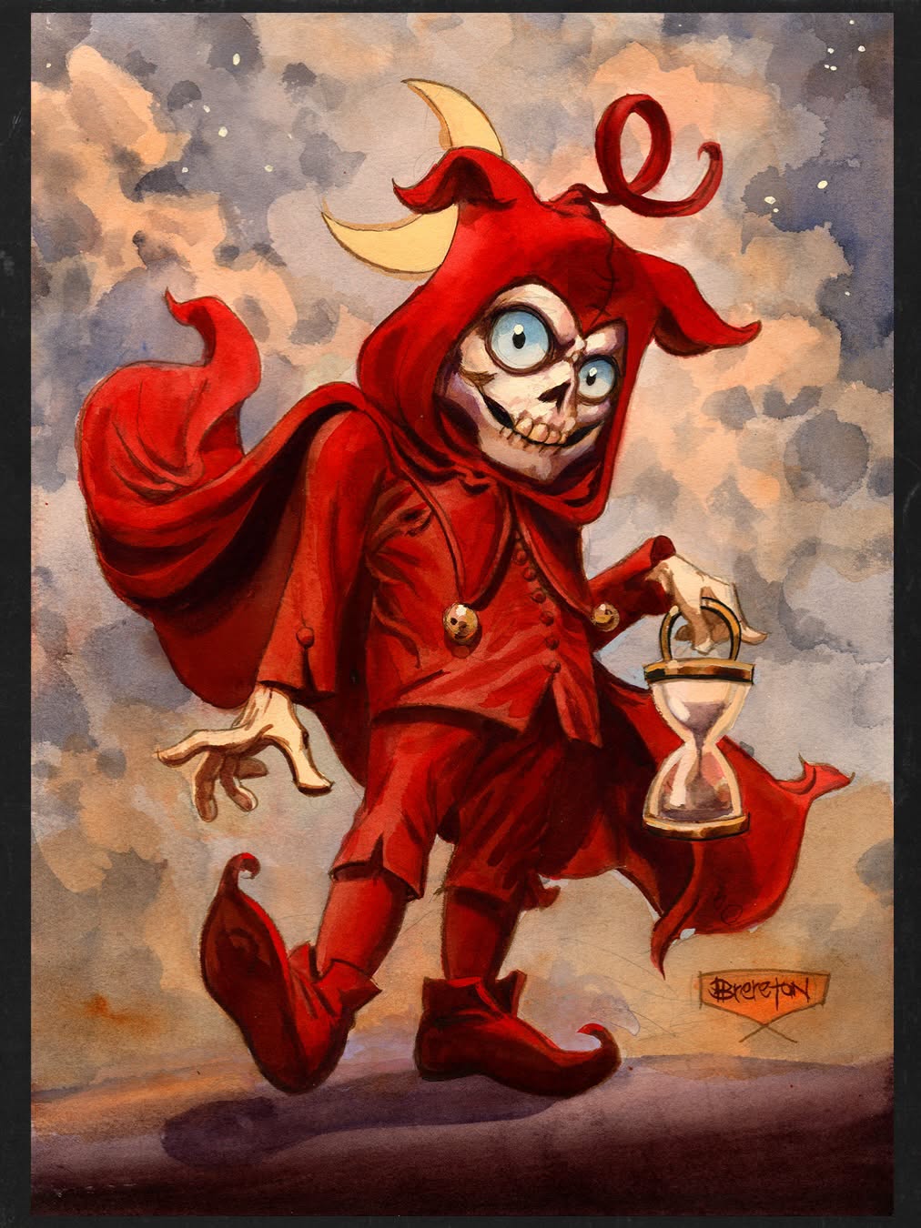 Dan Brereton Gideons Bakehouse Artist Edition trading card | The Main Street Mouse Dan Brereton Gideon's Bakehouse Artist Edition trading card