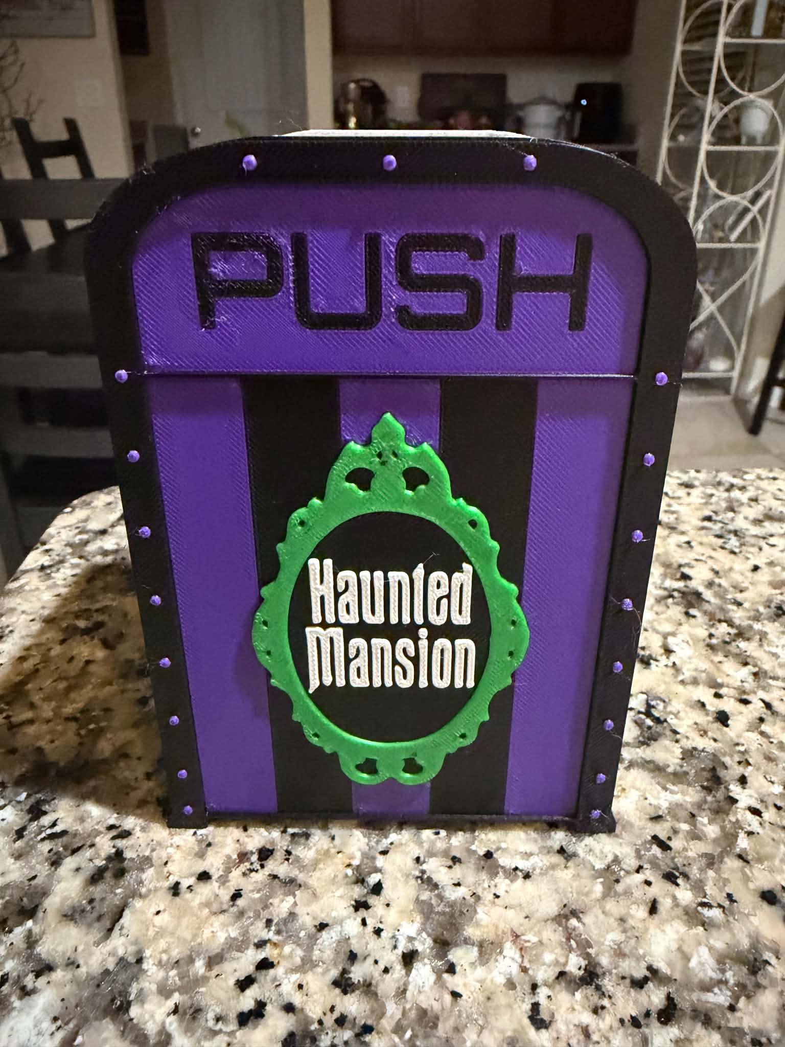 Haunted Mansion Trash Can