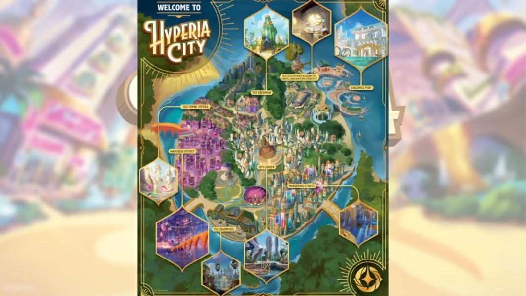 Hyperia City Poster | The Main Street Mouse Hyperia City Poster