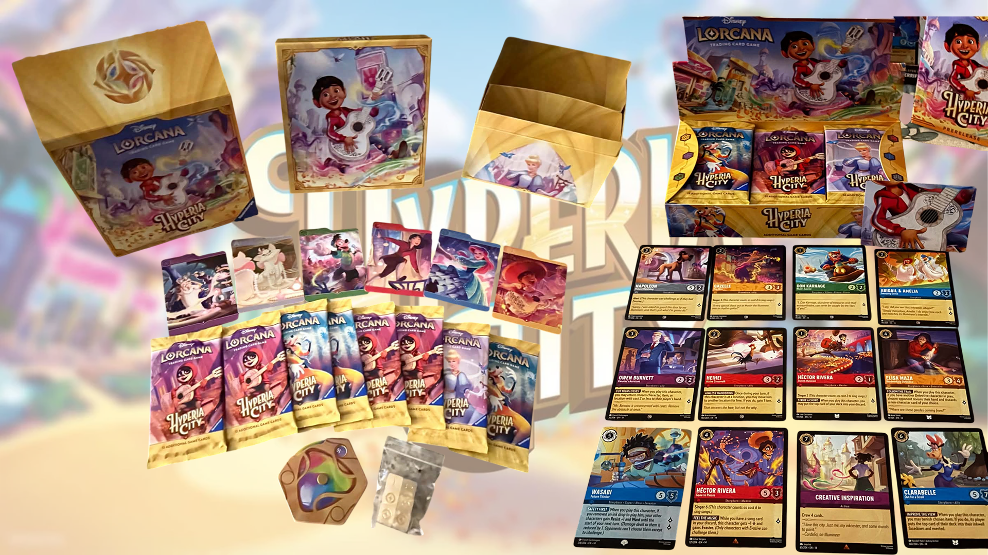 Welcome to Hyperia City Opening the Newest Disney Lorcana Set and Why I Can't Stop Collecting