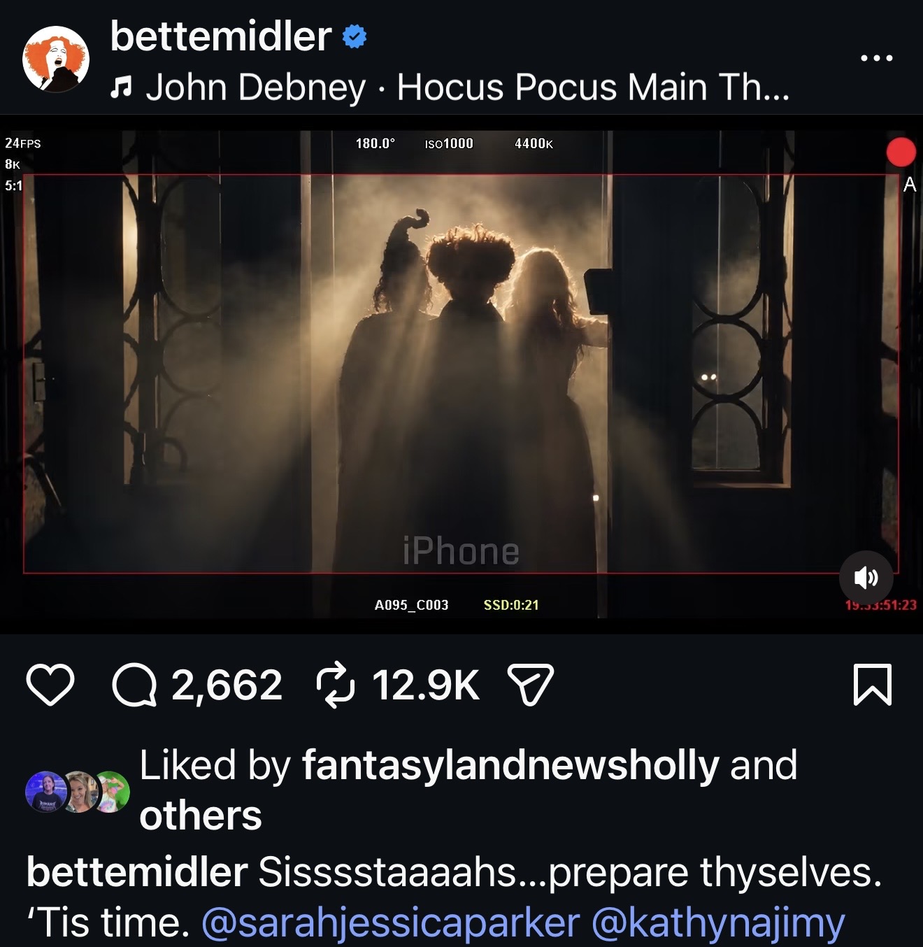 Hocus Pocus better middler Instagram | The Main Street Mouse Hocus Pocus Better Middler Instagram