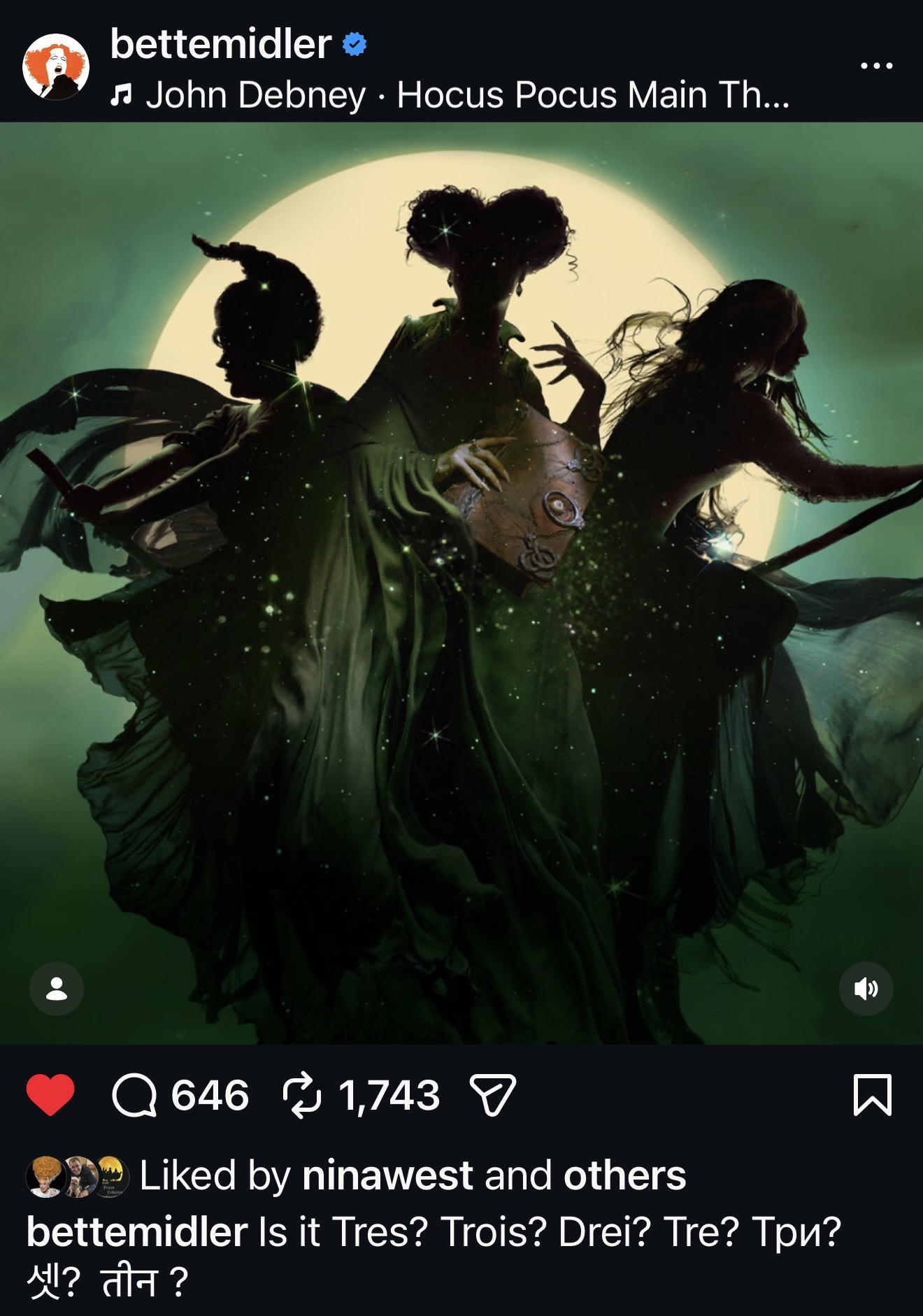 Hocus Pocus better middler Instagram | The Main Street Mouse Hocus Pocus Better Middler Instagram