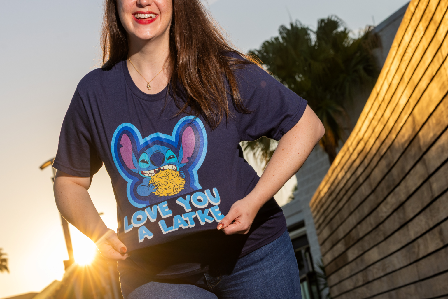 Stitch Hanukkah Shirts from Disneys 2026 Holiday Merchandise
