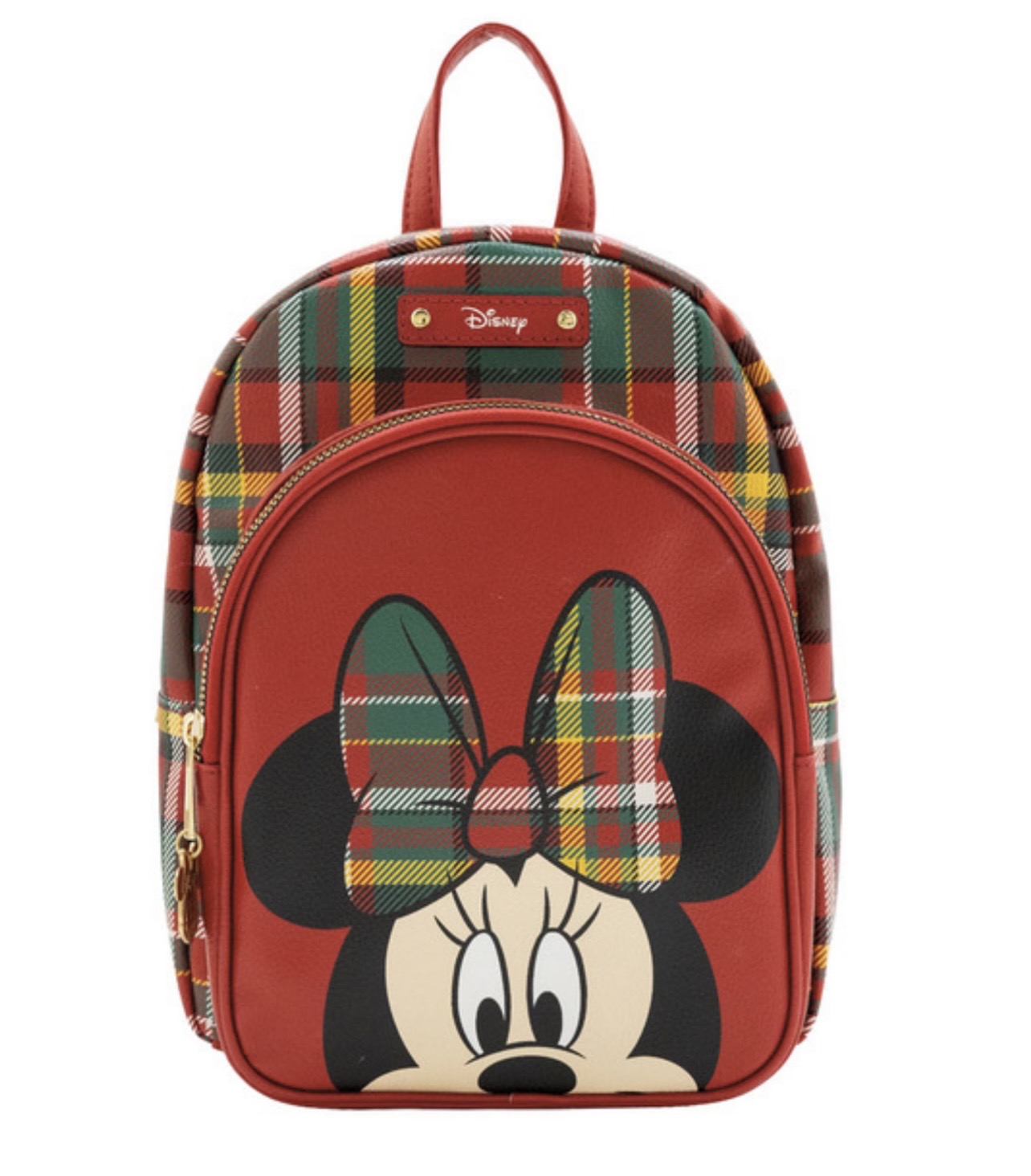 Aldi Disney Holiday Mini Backpacks in Candy Cane Minnie and Gingerbread Mickey