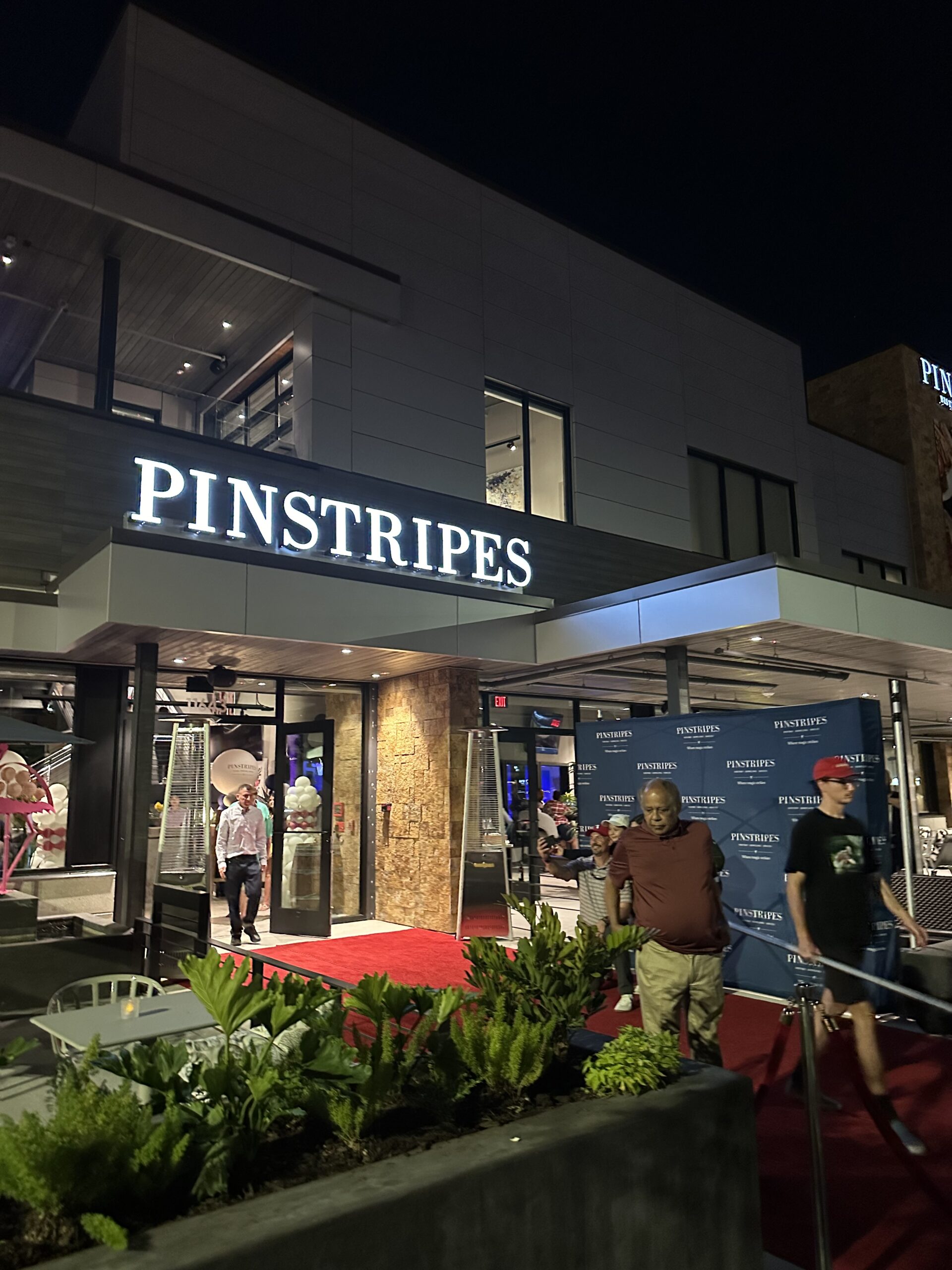 Pinstripes Orlando Exterior at Vineland Pointe Near Disney Springs
