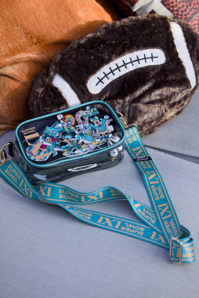 Disney Champion Mickey and Friends Super Bowl LXI Fanny Pack | The Main Street Mouse Disney Champion Mickey and Friends Super Bowl Lxi Fanny Pack