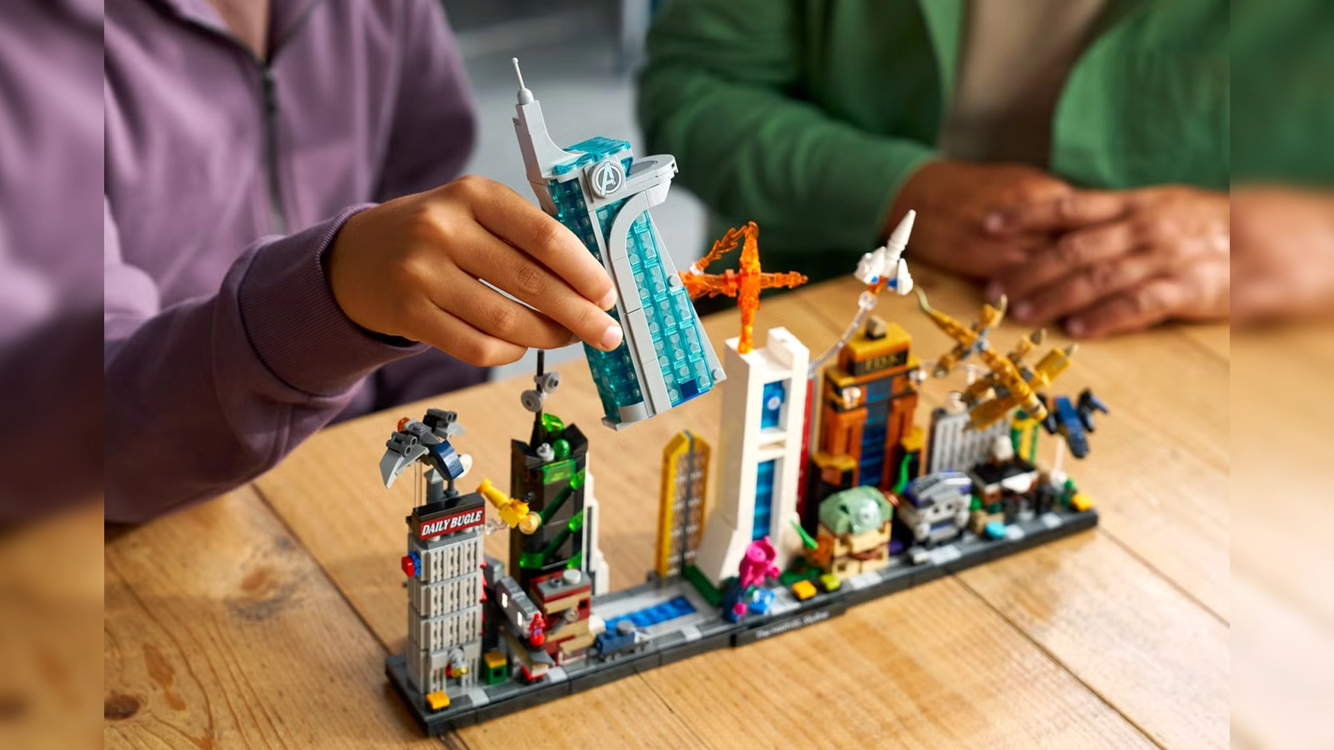 Marvel Skyline Lego Set 2