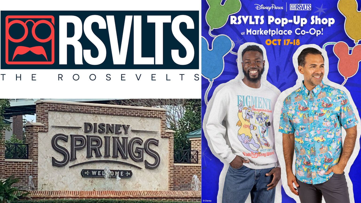 Spring Working Month RSVLTS Pop-Up Shop Coming to Disney Springs October 17-18